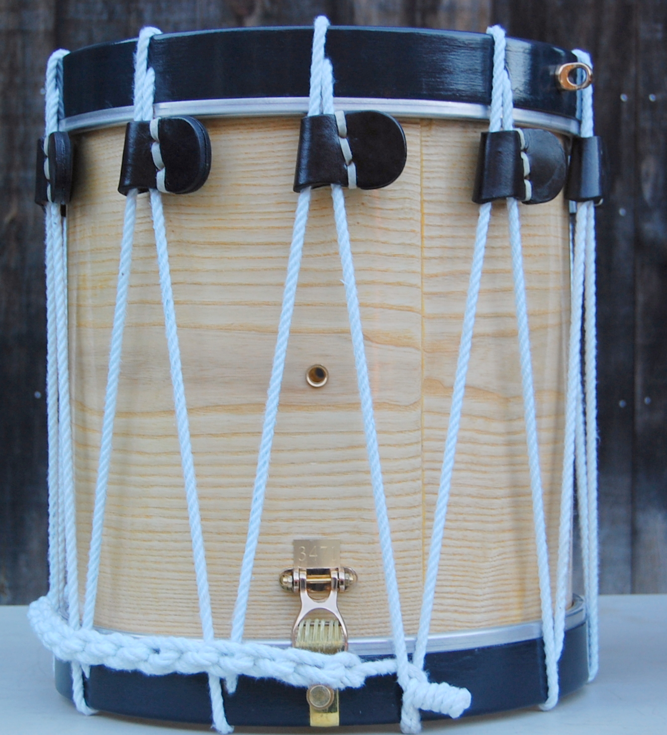 Rope tension drum, percussion instrument made in Vermont http//www