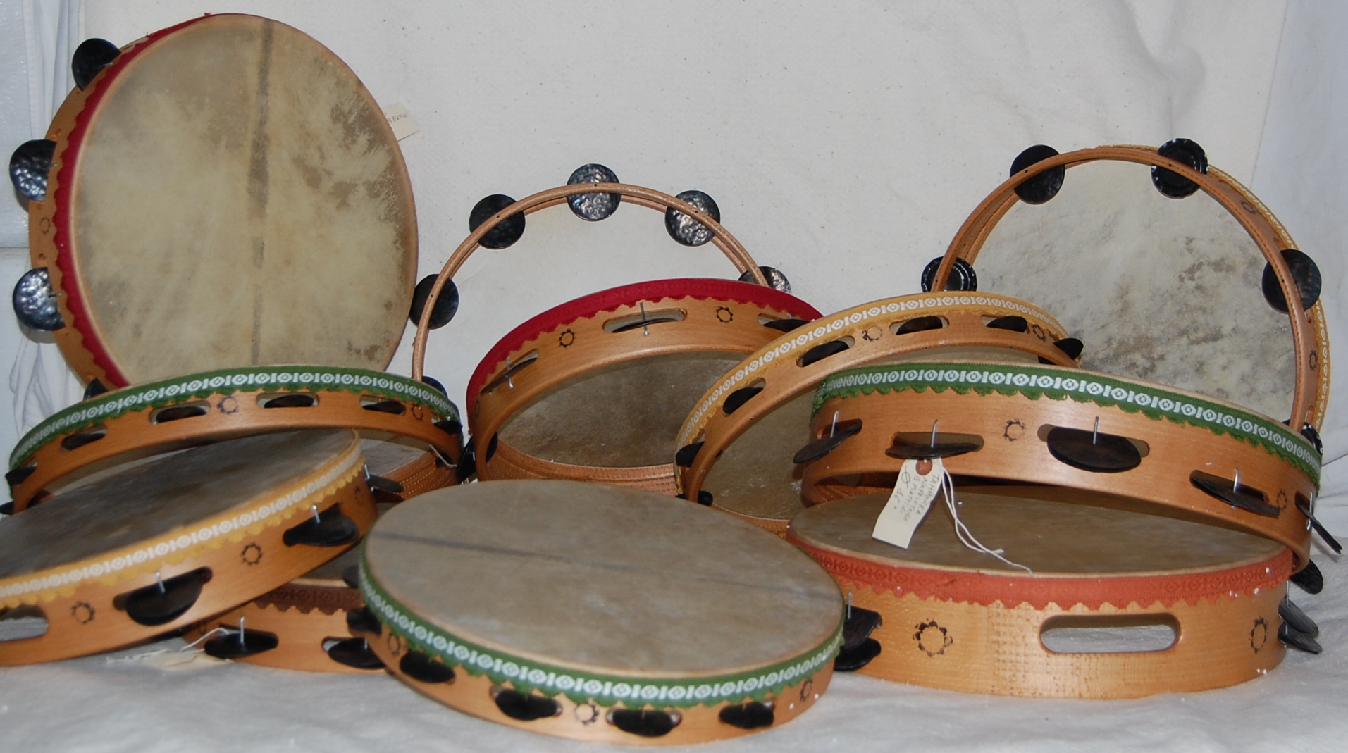 » Italian Made Tamburello and Tammorra Cooperman Fife and Drums