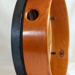 12 inch diameter ebony suede